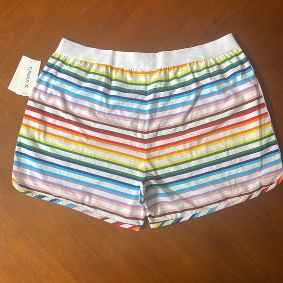 TomboyX breathable sleep short pride stripe L - Picture 2 of 3
